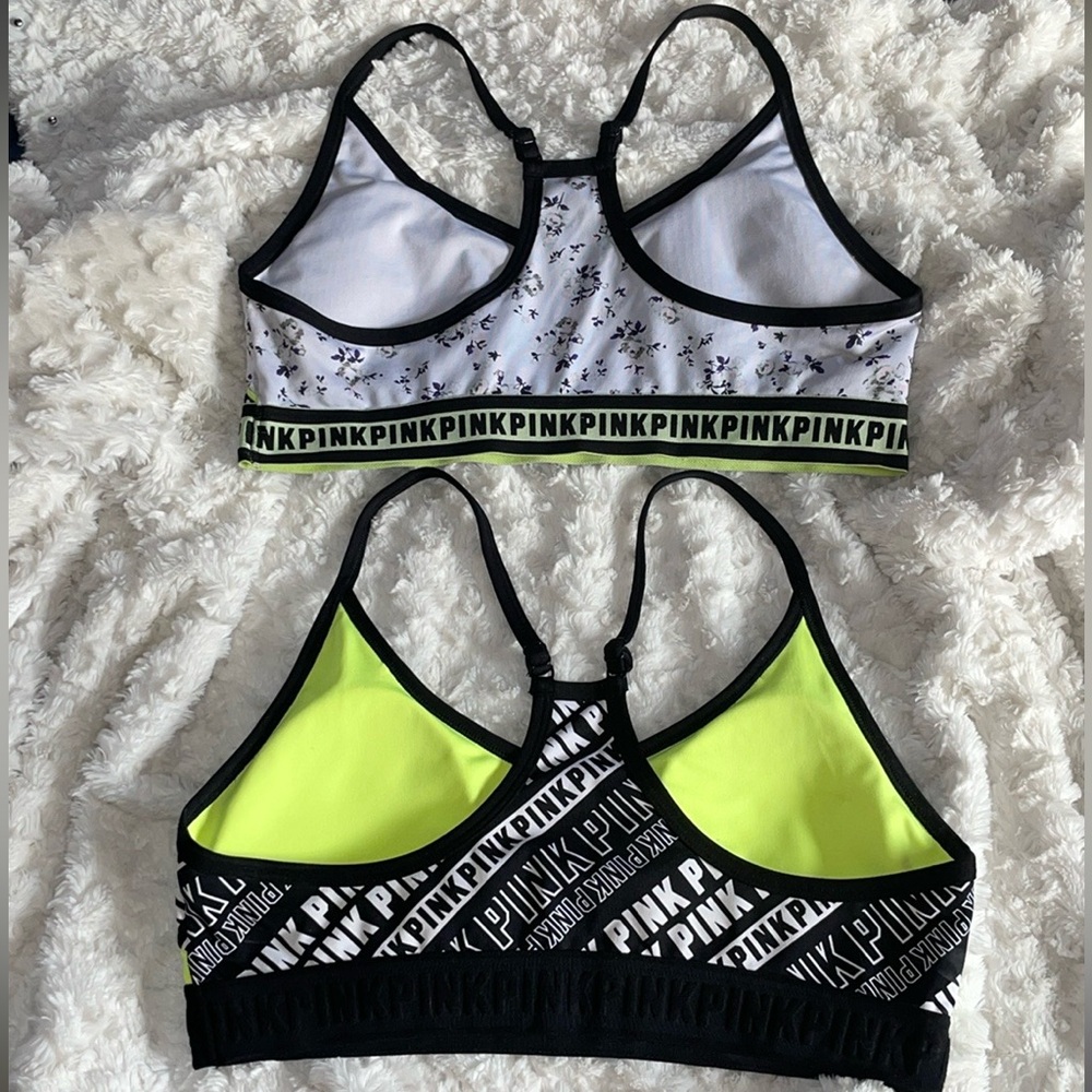 2fer ✌🏼PINK Ultimate Sports Bras EUC - Picture 2 of 3